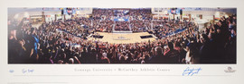 Corey Kispert Autographed 13.5x40 Panoramic Photo Gonzaga Bulldogs "Go Zags!" MCS Holo Stock #194797