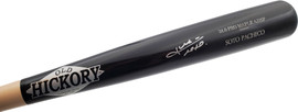 Juan Soto Autographed Black Old Hickory Game Model Bat New York Yankees Beckett BAS QR Stock #195176