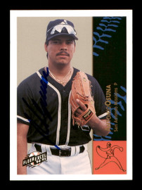 Antonio Osuna Autographed 1994-95 Fleer Excel Card #214 Los Angeles Dodgers SKU #195734