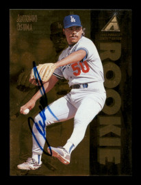 Antonio Osuna Autographed 1998 Pacific Card #337 Los Angeles Dodgers SKU  #195730 - Mill Creek Sports