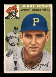 Jerry Lynch Autographed 1954 Topps Card #234 Pittsburgh Pirates SKU #198296
