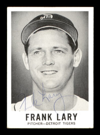 Frank Lary Autographed 1960 Leaf Card #3 Detroit Tigers SKU #198800