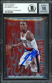 Portland Trail Blazers: Damian Lillard 2012/13 Rookie Red Adidas