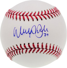 Walker Buehler Autographed Official MLB Baseball Los Angeles Dodgers (Smudged) Beckett BAS QR #WJ38939