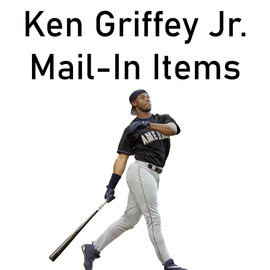 **Mail-In Or Drop Off** Your Item To Be Signed By Hall of Famer Ken Griffey Jr.