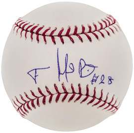 Felix Pie Autographed Official MLB Baseball Chicago Cubs, Baltimore Orioles Tristar Holo #3116473