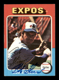 Bob Stinson Autographed 1975 Topps Card #471 Montreal Expos SKU #204474