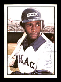 Junior Moore Autographed 1978 SSPC Card #159 Chicago White Sox SKU #204545