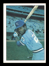 Rodney Scott Autographed 1975 SSPC Card #172 Kansas City Royals SKU #204767