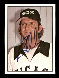 Ron Santo Autographed 3.25x5.5 J.D. McCarthy Photo Chicago White Sox SKU  #171212