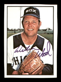 Wilbur Wood Autographed 1978 SSPC Card #143 Chicago White Sox SKU #204548