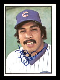 Steve Ontiveros Autographed 1978 SSPC Card #250 Chicago Cubs SKU #204554