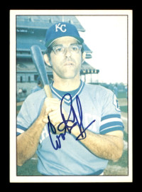 Whitey Herzog Autographed 1975 SSPC Card #185 Kansas City Royals