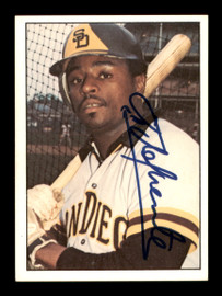 Tito Fuentes Autographed 1975 SSPC Card #124 San Diego Padres SKU #204781