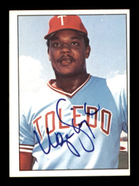 Wayne Simpson Autographed 1975 SSPC Card #599 Philadelphia Phillies SKU #204579