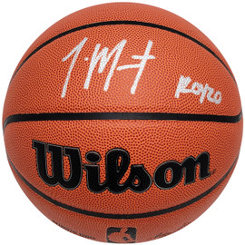 Ja Morant Autographed Indoor/Outdoor Wilson Basketball Memphis Grizzlies "ROY 20" JSA Stock #207965