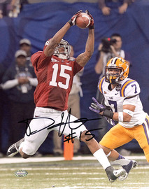 Darius Hanks Autographed 8X10 Photo Alabama Crimson Tide MCS Holo Stock #208901