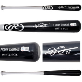 Frank Thomas White Chicago White Sox Autographed Mitchell & Ness