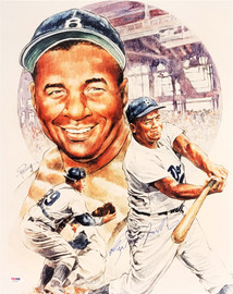 Roy Campanella Autographed 16x20 Photo Brooklyn Dodgers PSA/DNA #S00332