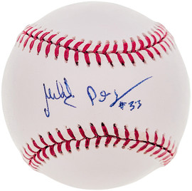 Melido Perez Autographed Official AL Baseball New York Yankees, Chicago White Sox Beckett BAS #BH041930