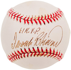 Frank Robinson Autographed Official NL Baseball Cincinnati Reds "61 MVP" PSA/DNA #1A00364