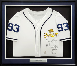 Sandlot Cast Signed Baseball Jersey — TSE Buffalo