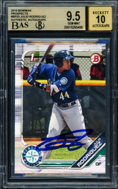 Julio Rodriguez Rookie Refractor 2019 Bowman Chrome Draft #BDC60 J-Rod –