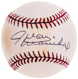 FRAMED Autographed/Signed JUAN MARICHAL 33x42 Black Baseball