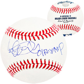 Ichiro Suzuki Autographed Official MLB Baseball Seattle Mariners "01 ROY/MVP" IS Holo Stock #212160