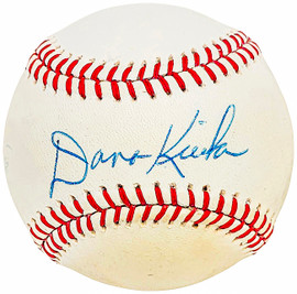Dana Kiecker Autographed Official League Baseball Boston Red Sox Beckett BAS QR #BH039029
