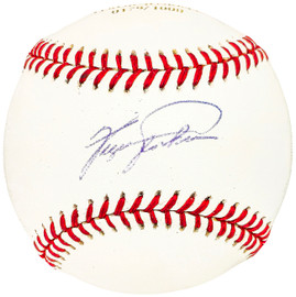 Fergie Jenkins Autographed Official Playoff Absolute 2001 MLB Baseball Chicago Cubs Beckett BAS QR #BH040997