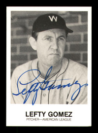 Lefty Gomez Autographed 1983 Renata Galasso Card #185 New York Yankees SKU #213498