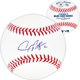 Alex Bregman Autographed Official MLB Baseball Houston Astros Beckett BAS Witness Stock #215395