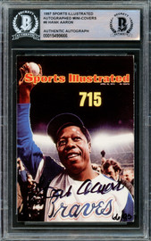Hank Aaron Autographed 1994 Topps Archives Gold 1954 Rookie