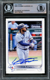 Vladimir Guerrero Jr. Autographed 2020 Topps Turkey Red Card #TR-91 Toronto  Blue Jays Beckett BAS #15780749 - Mill Creek Sports