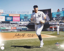 Anthony Volpe Autographed 16x20 Photo New York Yankees "MLB Debut 3-30-23" Fanatics Holo #SV33314606