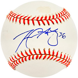 Jamal Strong Autographed Official Cal Ripken Jr. Logo American League Baseball Seattle Mariners Beckett BAS #BJ009074