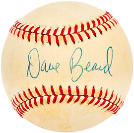 Dave Beard Autographed Official AL Baseball Oakland A's, Seattle Mariners Beckett BAS #BJ009193