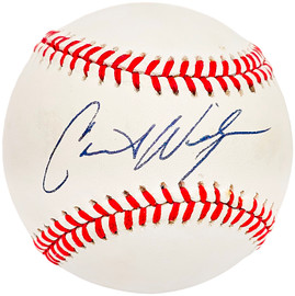 Chris Wedger Autographed Official NL Baseball Chicago White Sox, Seattle Mariners Beckett BAS #BH038003