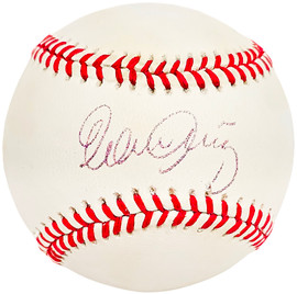 Edwin Nunez Autographed Official AL Baseball Seattle Mariners, Detroit Tigers Beckett BAS #BJ009050