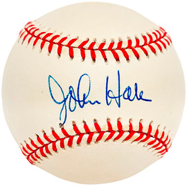 John Hale Autographed Official AL Baseball Los Angeles Dodgers, Seattle Mariners Beckett BAS #BJ009134