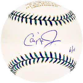 Cal Ripken Jr. Baltimore Orioles Autographed White 2001 Mitchell