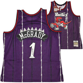 Tracy McGrady Toronto Raptors Mitchell & Ness White Out Swingman Jersey 