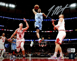 Tracy McGrady Autographed 16x20 Photo Toronto Raptors Dunk Beckett BAS  Witness