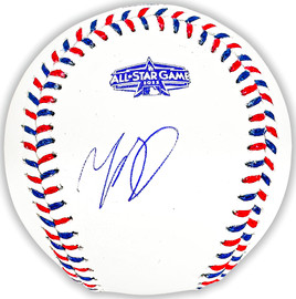 Mookie Betts Autographed Official 2020 World Series Logo MLB