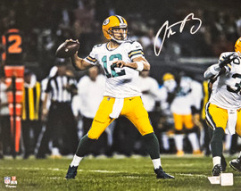 Aaron Rodgers Autographed 16x20 Photo Green Bay Packers Fanatics Holo Stock #218713