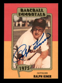 Joe Carter Autographed 1985 Fleer Card #443 Cleveland Indians SKU
