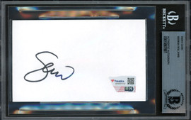 Serena Williams Autographed 3x5 Index Card Beckett BAS #15867697