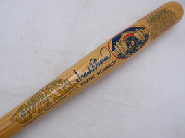 Frank Robinson Autographed Cooperstown Bat Baltimore Orioles, Cincinnati Reds JSA #AK80175