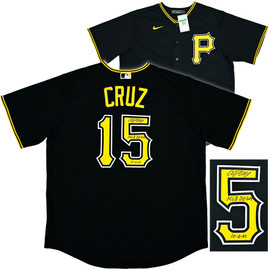 Pittsburgh Pirates Oneil Cruz Autographed Black Nike Jersey Size L MLB  Debut 10-2-21 Beckett BAS QR Stock #220600 - Mill Creek Sports